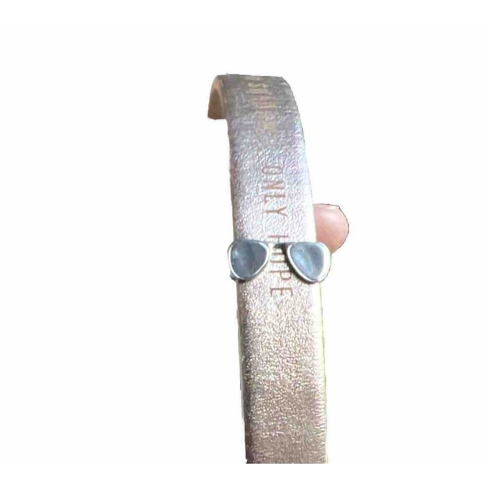 KEEP Collective Silver Tone Aviator Sunglasses Charm Key
